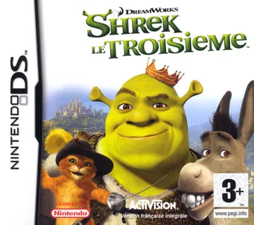 Shrek le Troisieme (France) box cover front